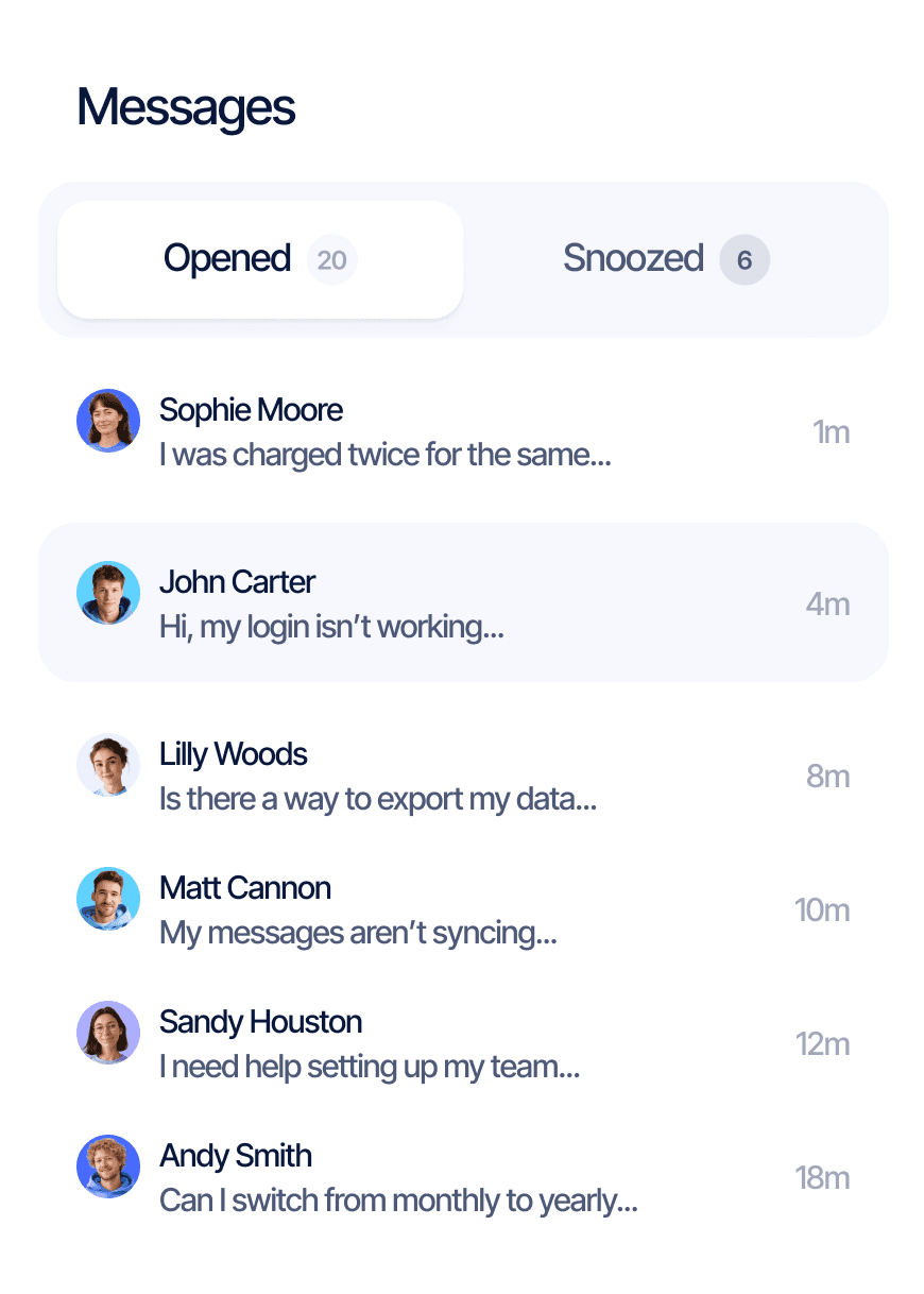 Messages